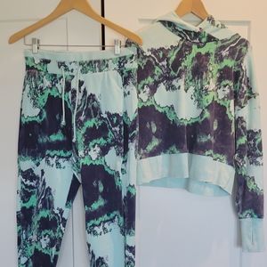 JoyLab sweats hoodie Tie Dye Sz. Medium